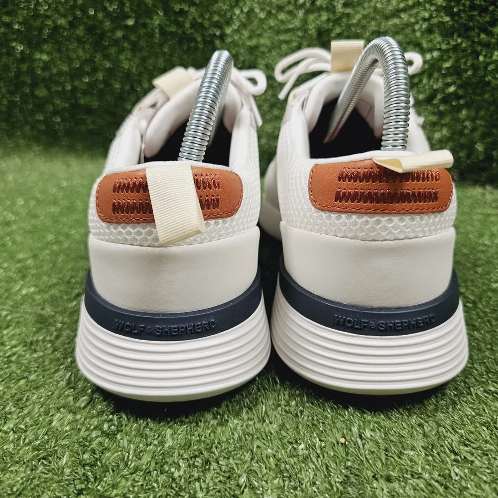 Wolf & Shepherd Crossover Victory Trainer White Casual Sneakers Mens Size 7.5 - Picture 5 of 9